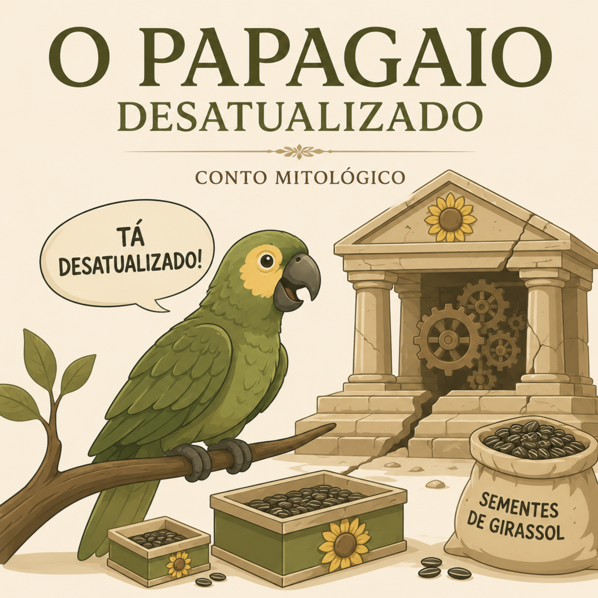 O PAPAGAIO DESATUALIZADO